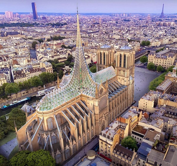 Notre Dame energia limpa