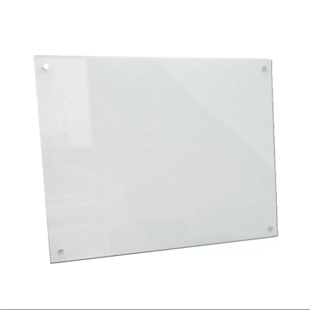 lousa de vidro branca 90x60 1